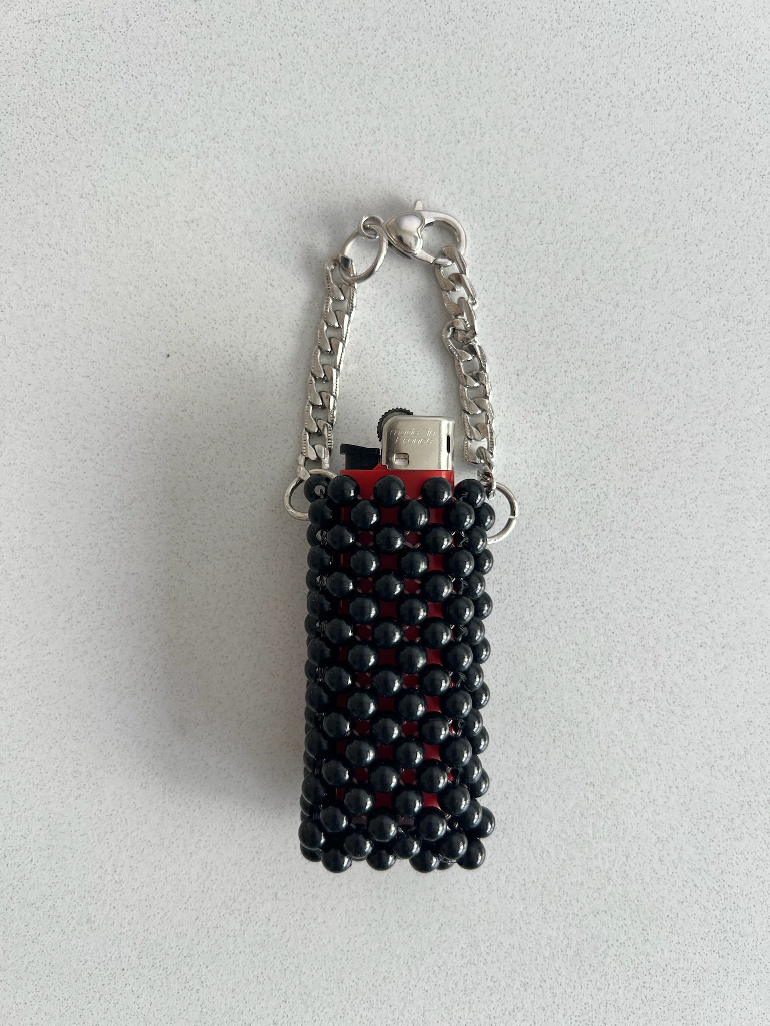 BLACK LIGHTER HOLDER